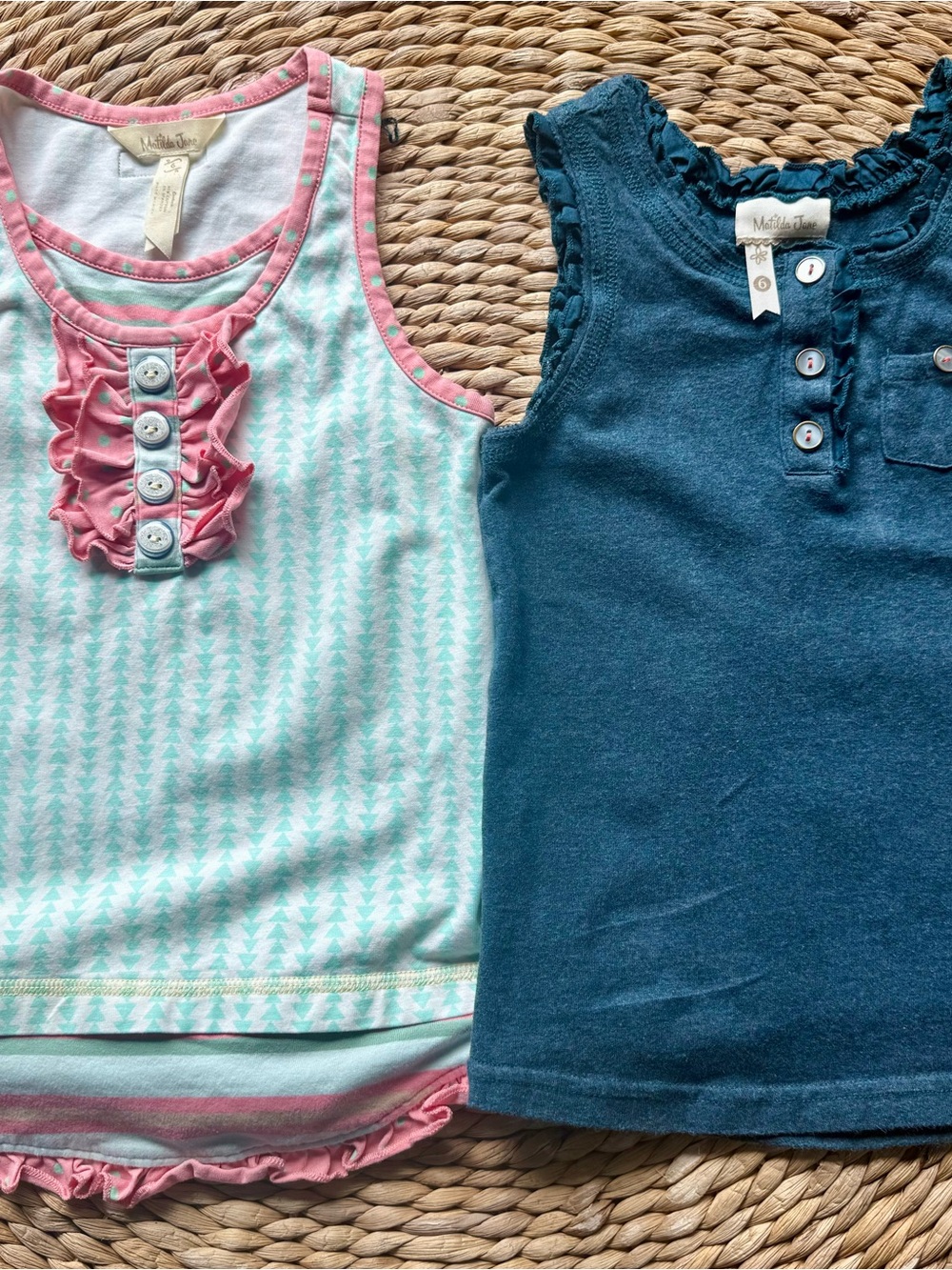 Matilda Jane Lot of Tops Sz 6